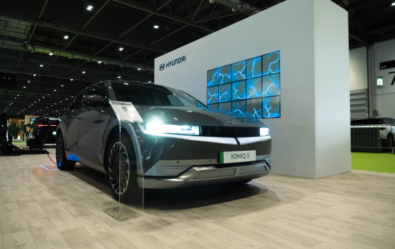 Image from the Hyundai Everything Electric exhibition stand