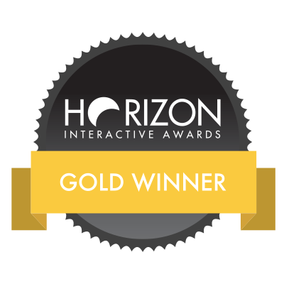 Horizon Interactive Awards 2020 gold