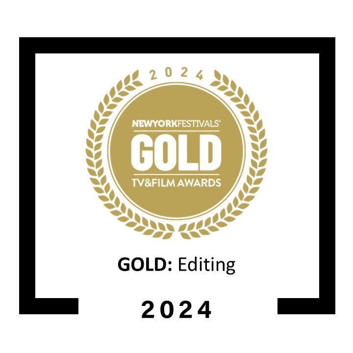 [DRPG Film] New York Television and Film Awards - Gold - Editing - 2024