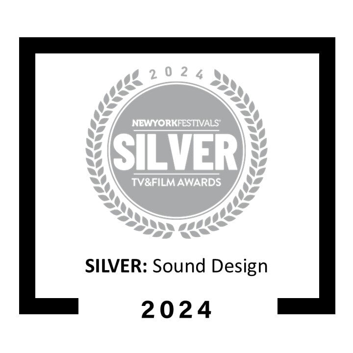 [DRPG Film] New York Television and Film Awards - Silver - Sound Design - 2024